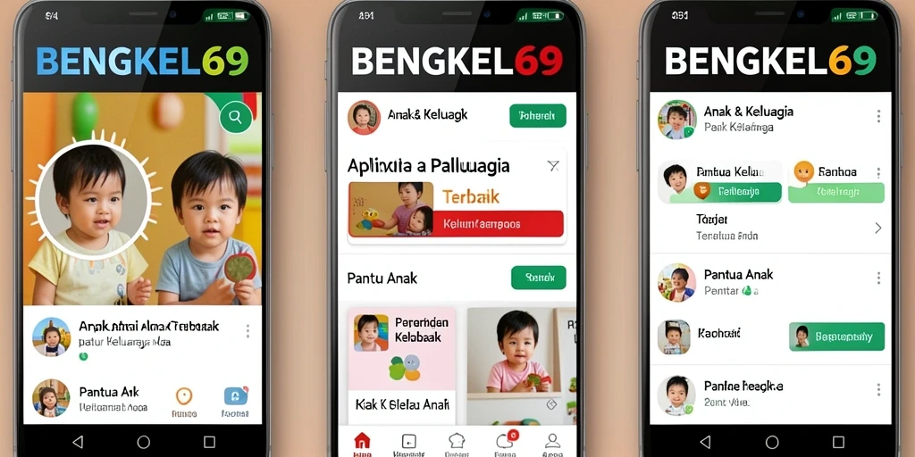 Tampilan antarmuka BENGKEL69 yang intuitif dan mudah digunakan.