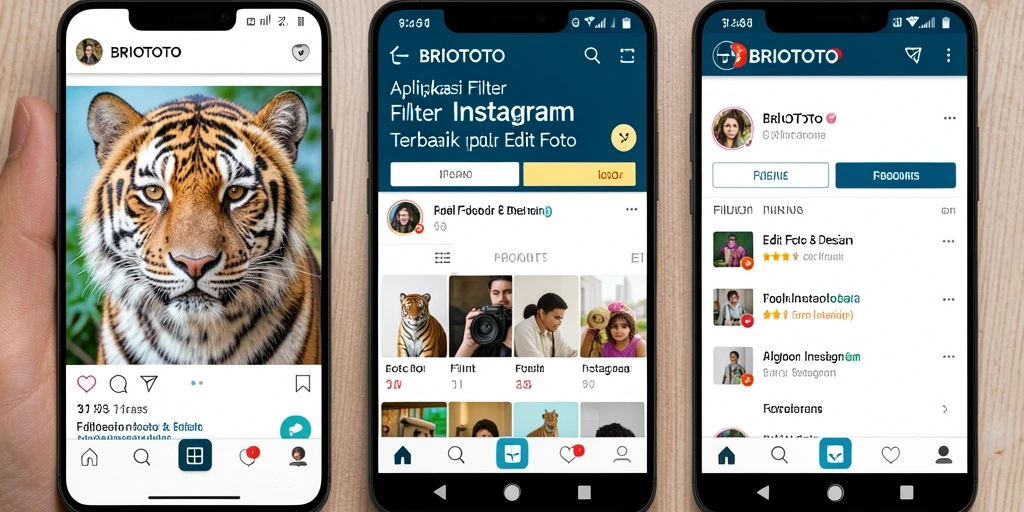 Tampilan antarmuka BRIOTOTO yang ramah pengguna dan fungsional.