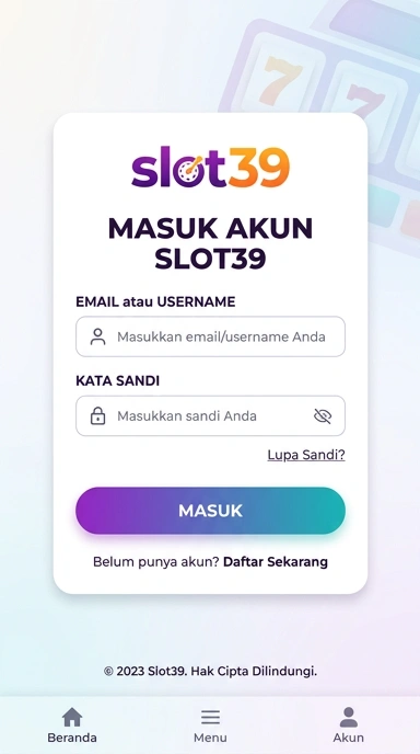 Panduan Masuk Akun slot39 untuk Pengguna Android